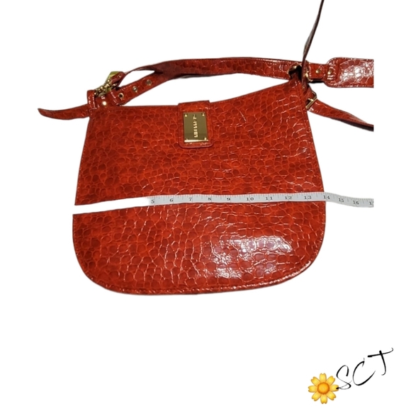 🌹 GIANNI BINI Red Shoulder Bag - Picture 7 of 10